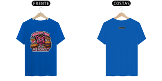 Nome do produto T-Shirt Clássica - CrAzY PiG JuNk FoOd