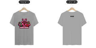 Nome do produto T-Shirt Clássica - CrAzY PiG JuNk FoOd