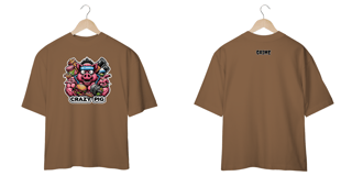 Nome do produto Oversized - CrAzY PiG JuNk FoOd 