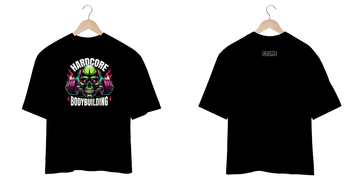 Nome do produto: Oversized - Bodybuilding HardCore 