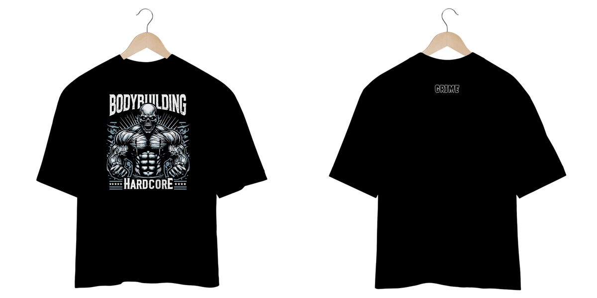 Nome do produto: Oversized - Caveira no Veneno