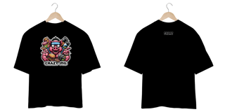 Nome do produto Oversized - CrAzY PiG JuNk FoOd 