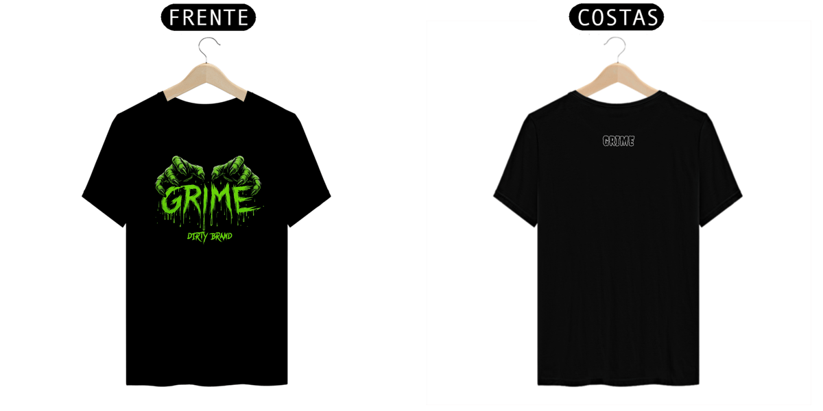 Nome do produto: T-Shirt Clássica - Grime Dirty Brand