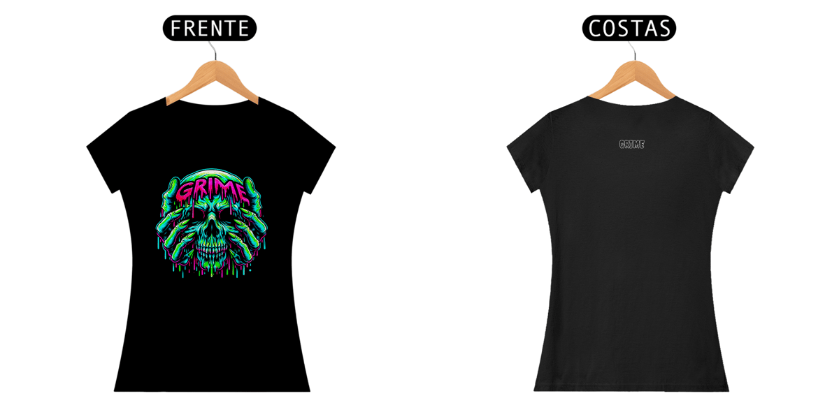 Nome do produto: Baby Long - Grime Skull Color