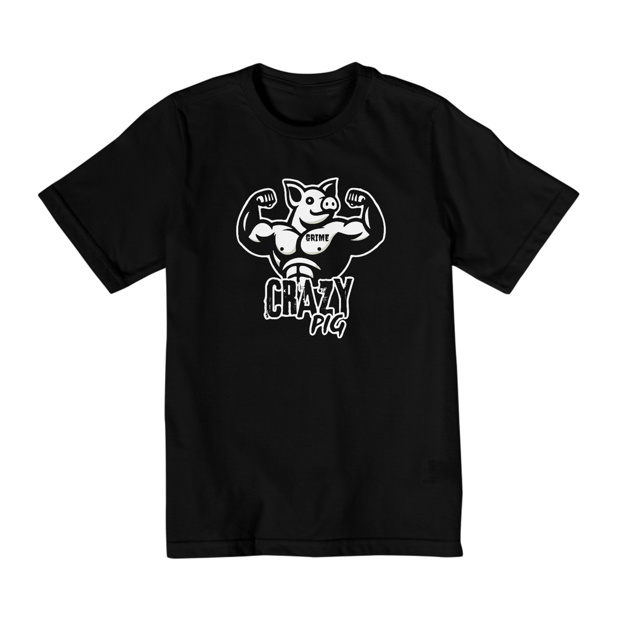 Nome do produto: T-Shirt Clássica - CrAzY PiG 