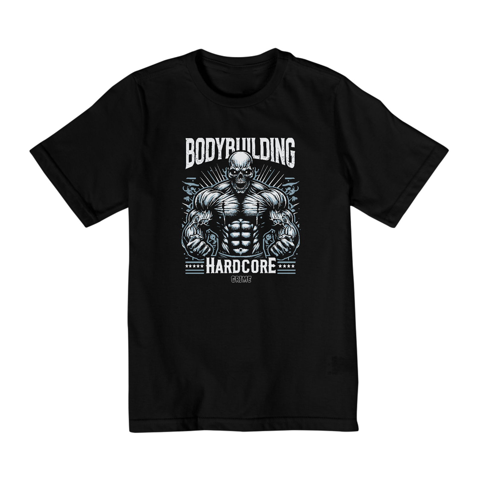 T-Shirt Clássica - Bodybuilding HardCore