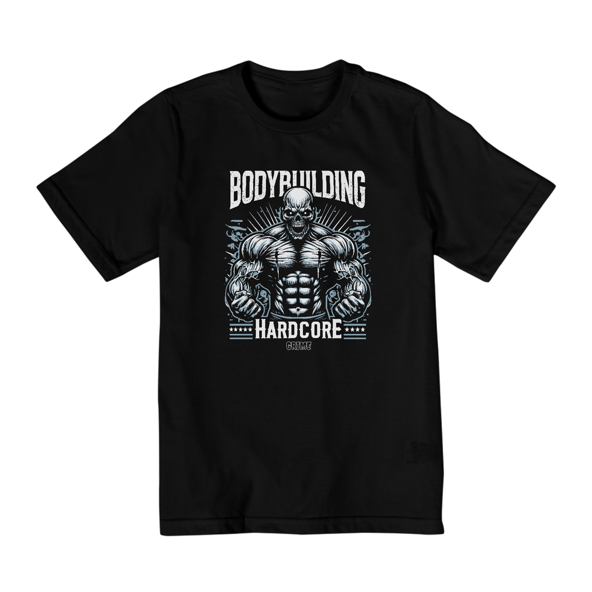 Nome do produto: T-Shirt Clássica - Bodybuilding HardCore
