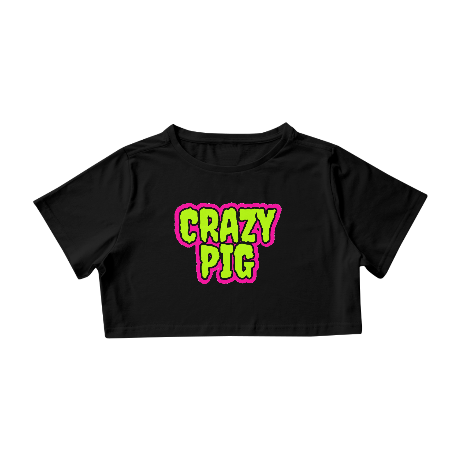 Cropped - Crazy Pig - LANÇAMENTO 