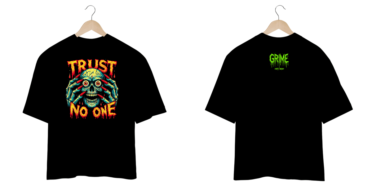 Nome do produto: Oversized - Trust No One 