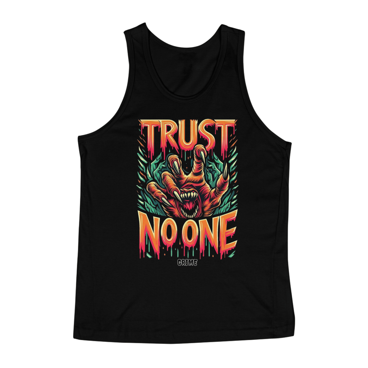 Nome do produto: Regata - Trust No One - Mão - LANÇAMENTO