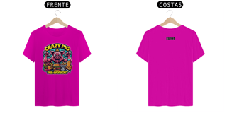 Nome do produto T-Shirt Clássica - CrAzY PiG Pre Workout