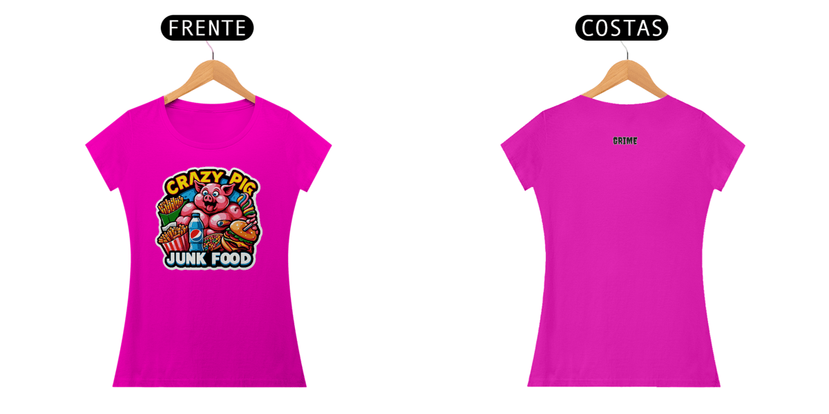 Nome do produto: Baby Long - CrAzY PiG JuNk FoOd