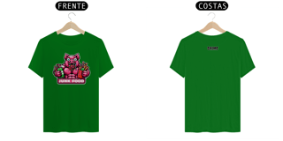 Nome do produto T-Shirt Clássica - CrAzY PiG JuNk FoOd