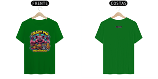 Nome do produto T-Shirt Clássica - CrAzY PiG Pre Workout