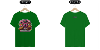 Nome do produto T-Shirt Clássica - CrAzY PiG JuNk FoOd