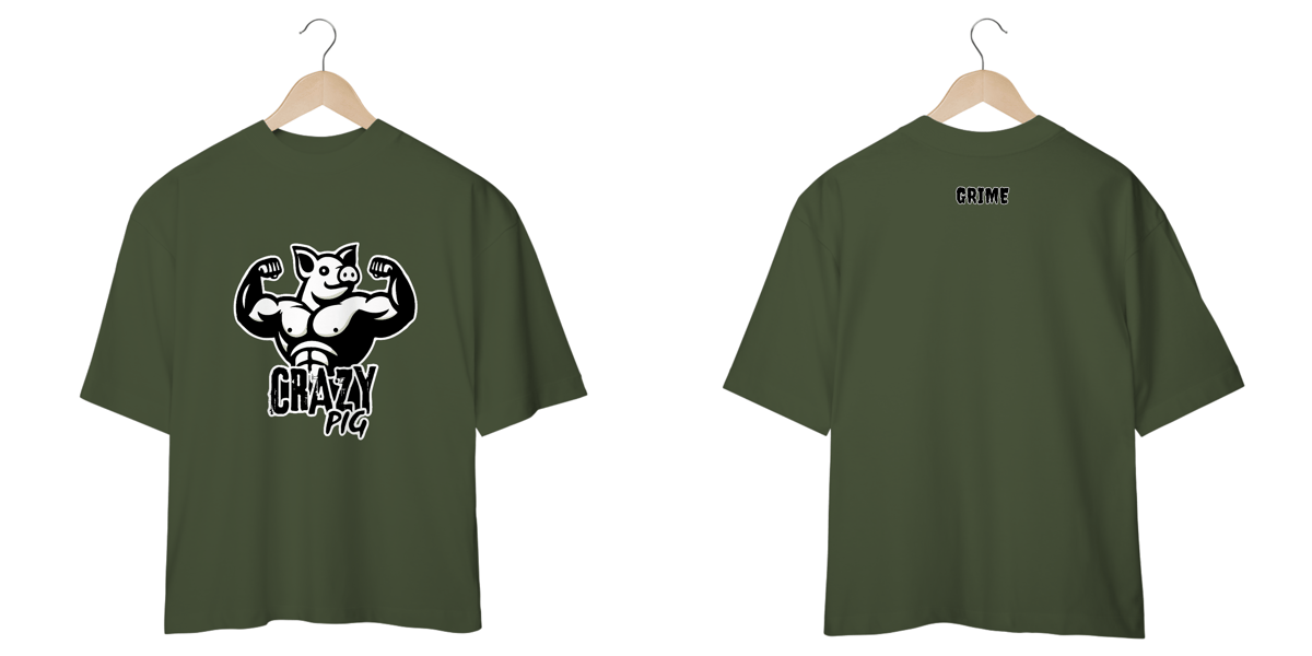 Nome do produto: Oversized - Crazy Pig Hard Labs 