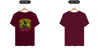 Nome do produto T-Shirt Clássica - Gym Rat - Sequinho