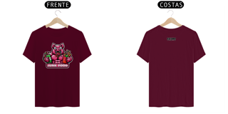 Nome do produto T-Shirt Clássica - CrAzY PiG JuNk FoOd