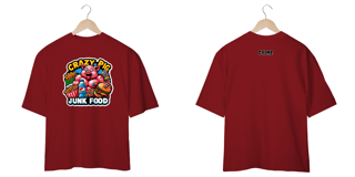 Nome do produto Oversized - CrAzY PiG JuNk FoOd 