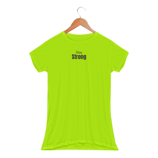 Nome do produto Camiseta Babylook Stay Strong
