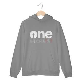 Nome do produtoONE IN CHRIST [MOLETOM UNISSEX]