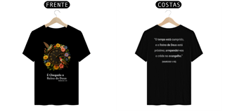 Nome do produtoCamiseta Quality É Chegado O Reino de Deus