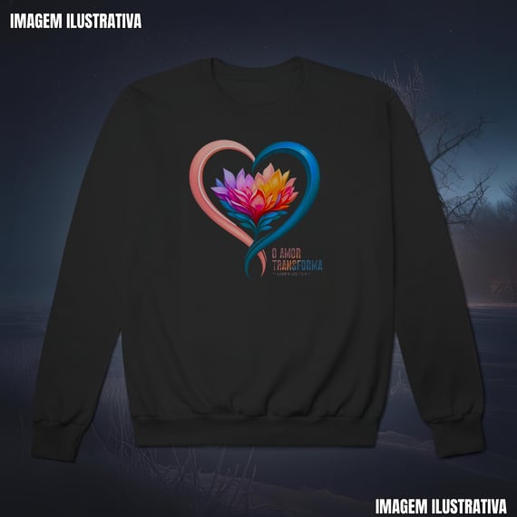 Moletom Prime Fechado O Amor Transforma