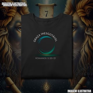 Nome do produtoT-Shirt Plus Size Graça Inesgotável