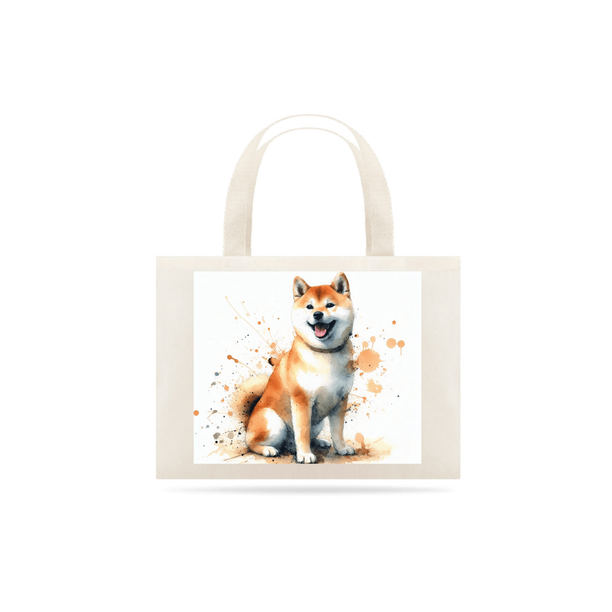 Nome do produto: Eco Bag Shiba Inu Pintura