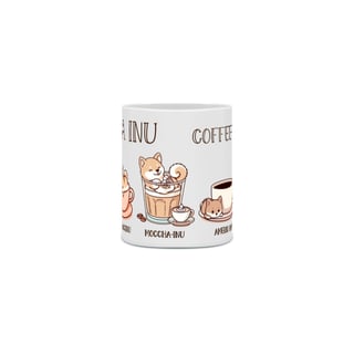 Nome do produto Caneca Shiba Inu Coffee Types