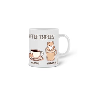 Nome do produto Caneca Shiba Inu Coffee Types