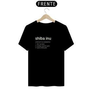 T-Shirt Significado Shiba Inu Black