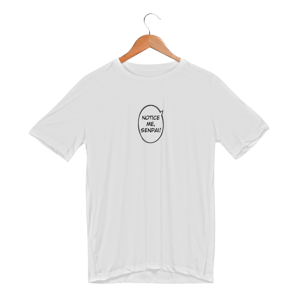 Nome do produto: Camiseta fitness - Notice me senpai