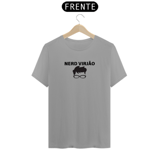 Nome do produto Camiseta unissex - Nerd virjão - fonte preta