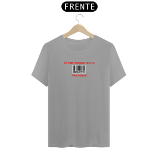 Nome do produto Camiseta unissex - Boleto 