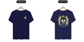 Nome do produto T-Shirt Shiba Black Sayajin - Costas