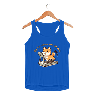 Nome do produto DryFit - Regata (F) - Run Like a Shiba