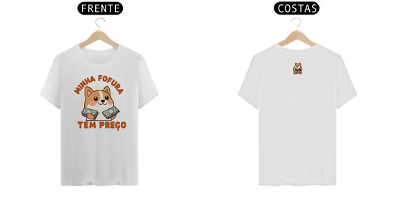 T-Shirt | Shiba | Fofura Tem Preço