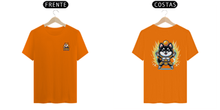 Nome do produto T-Shirt Shiba Black Sayajin - Costas
