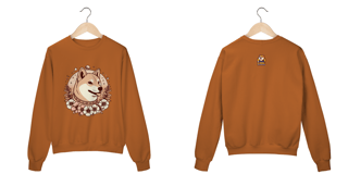 Nome do produto Moletom | Shiba Flores