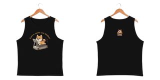 Nome do produto DryFit - Regata (M) - Run Like a Shiba