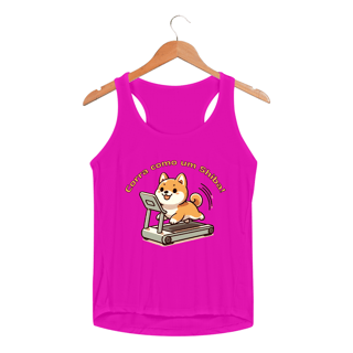 Nome do produto DryFit - Regata (F) - Run Like a Shiba