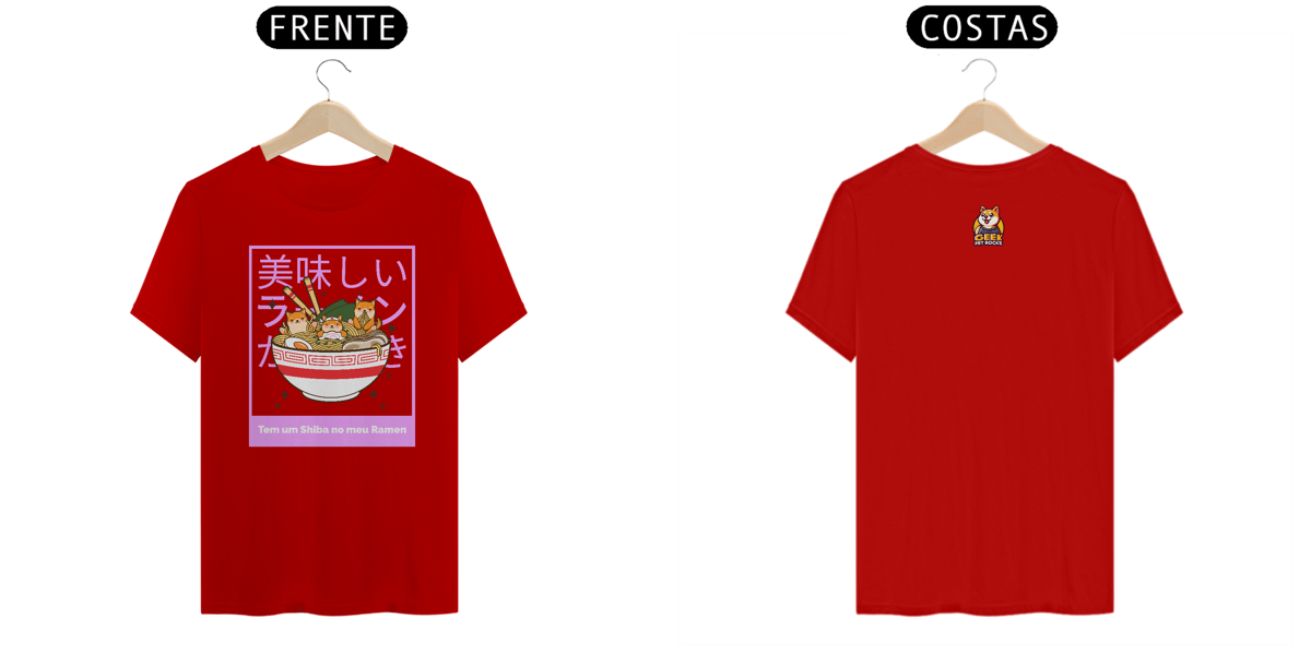 Nome do produto: T-SHIRT - Shiba no Ramen
