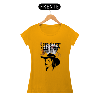 Nome do produto ESTE É O MEU ESTILO DE VIDA - BABY LOOK 