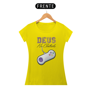 Nome do produto DEUS NO CONTROLE - BABY LOOK