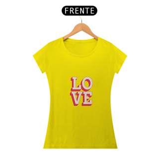 Nome do produto LOVE - BABY LOOK