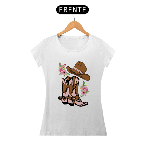 CHAPÉU E BOTAS BABY LOOK
