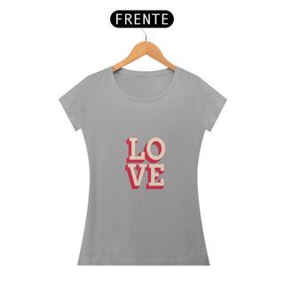 Nome do produto LOVE - BABY LOOK