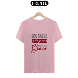 Nome do produto SOU SALVO PELA GRAÇA