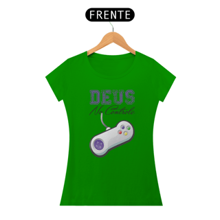 Nome do produto DEUS NO CONTROLE - BABY LOOK